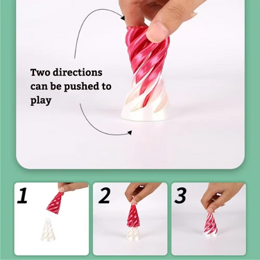 3D Printed Spinning Magic Cone